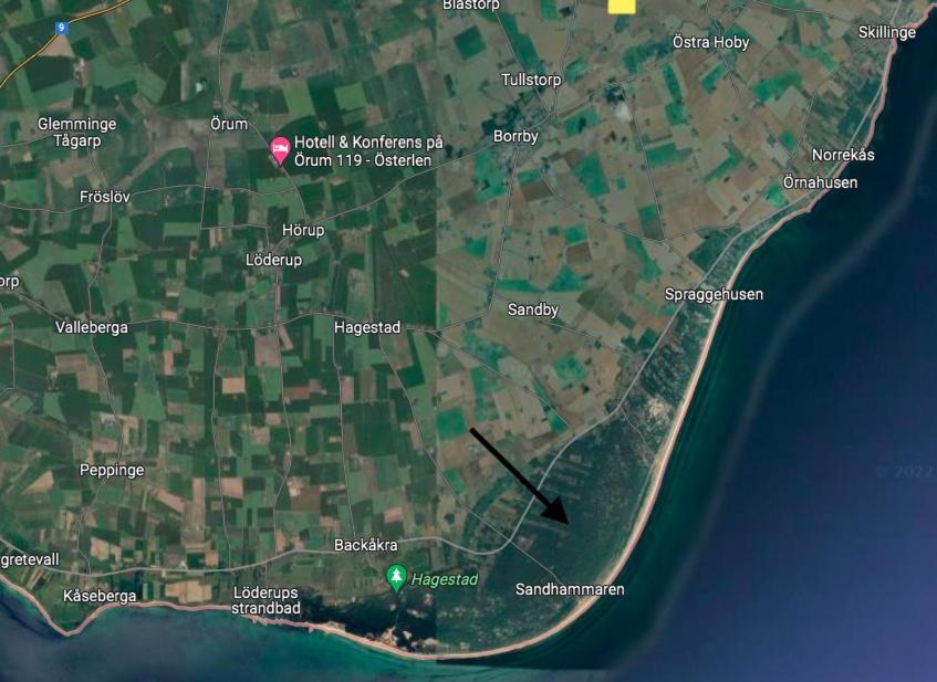 Sandhammaren ,Skane Löderup المظهر الخارجي الصورة